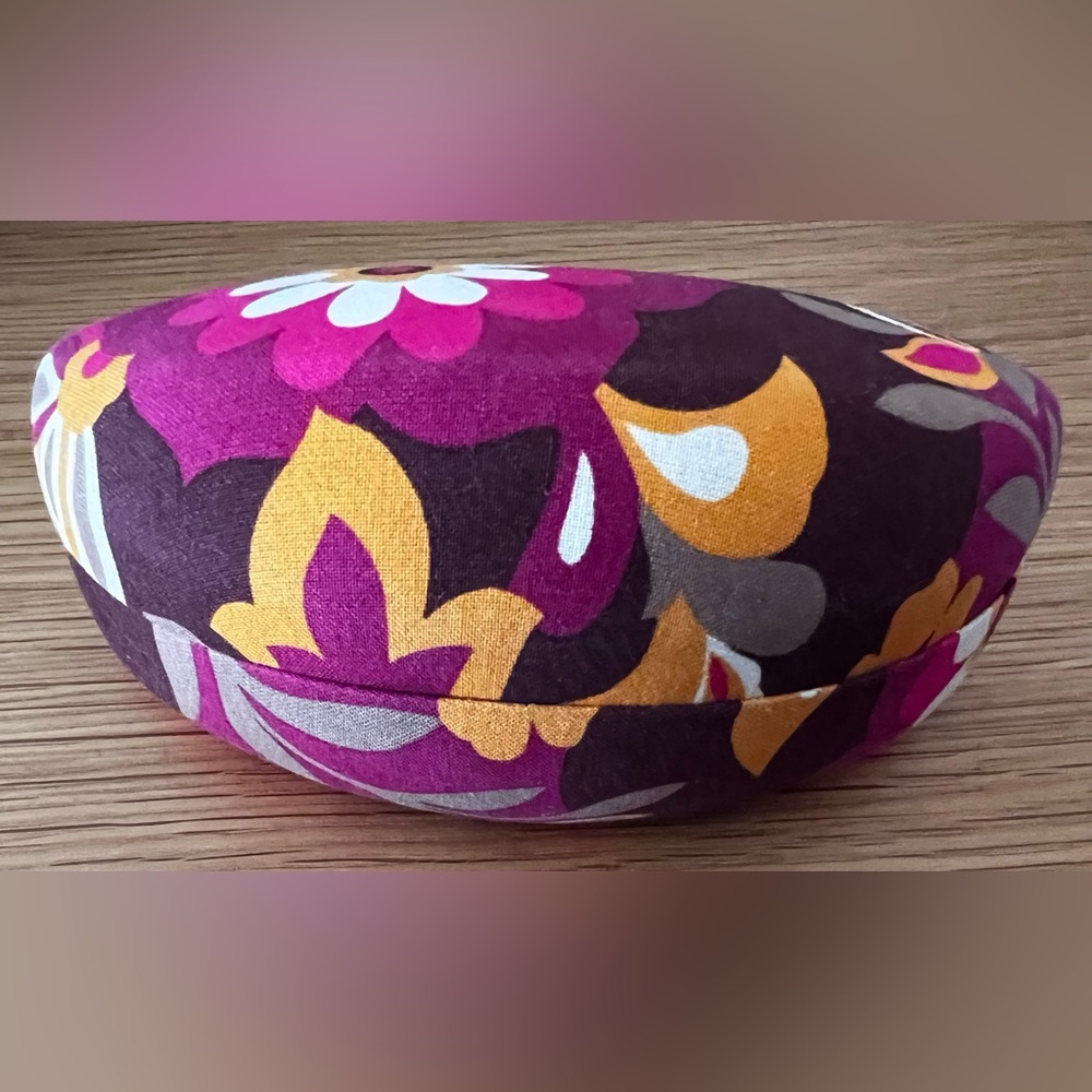 EUC Vera Bradley Sunglasses Case, Pink Pattern